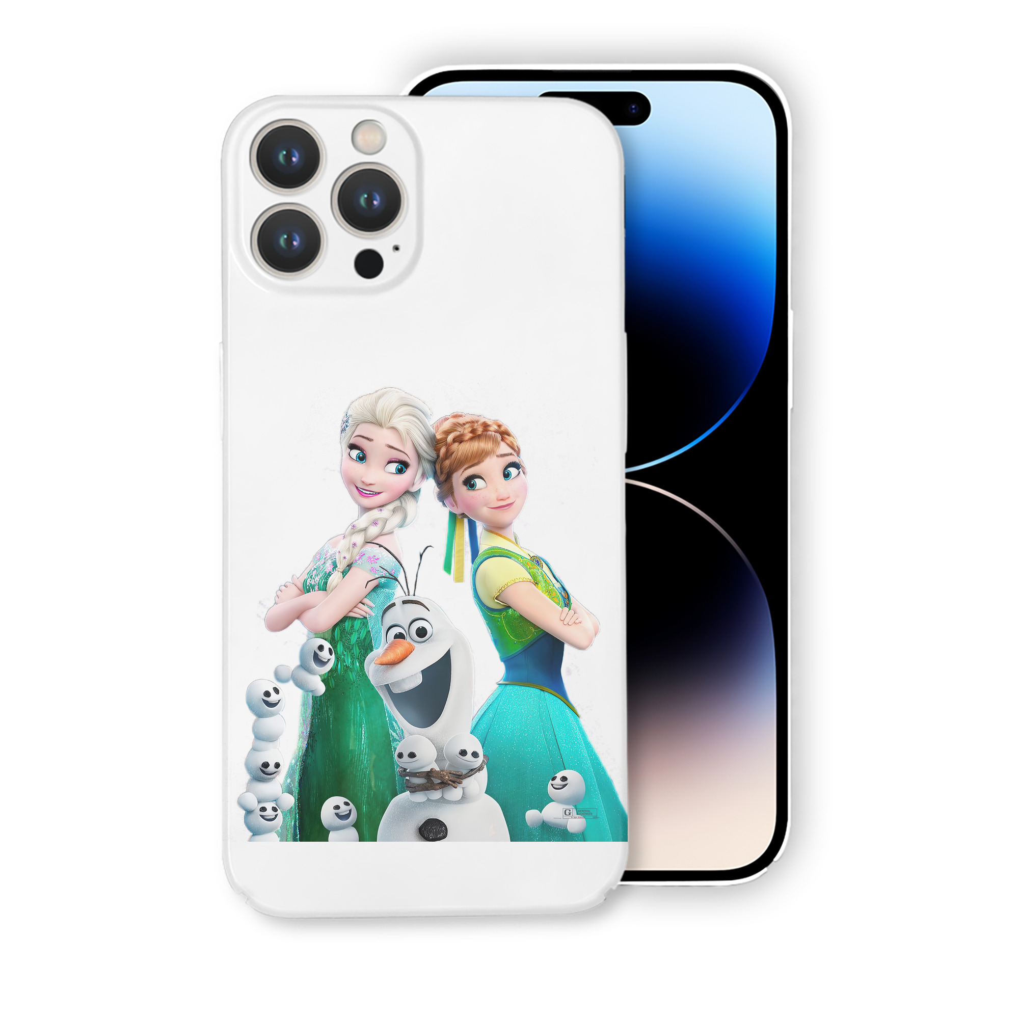 （画像用） アナと雪の女王 アンナ エルサ Frozen Anna Elsa 【iPhone 14シリーズ対応】ハードケース